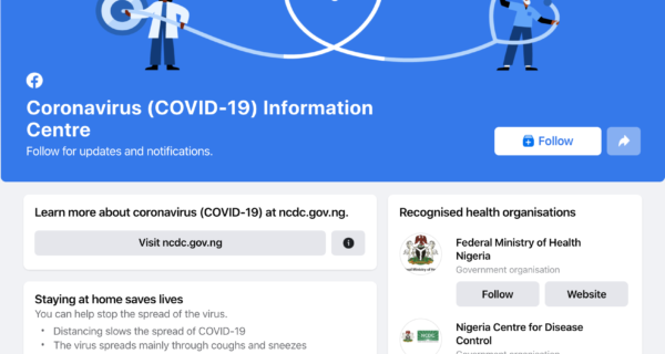 Coronavirus Information Centre in Nigeria