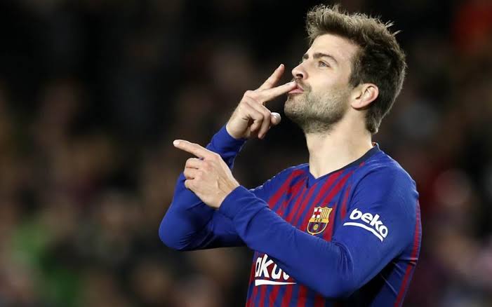 Gerard pique joins others in la liga concert.